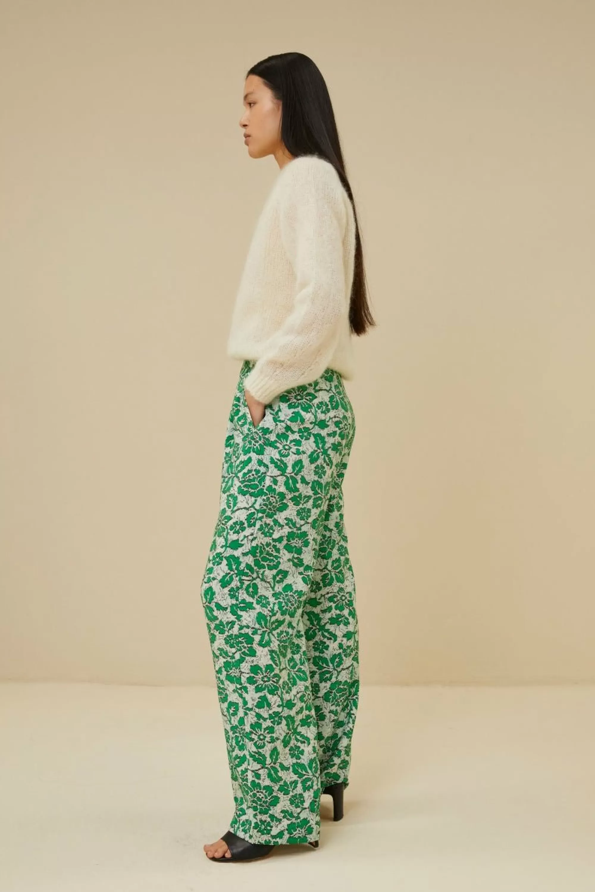 By bar Benji Batik Flower Pant Batik-Flower-Print Sale