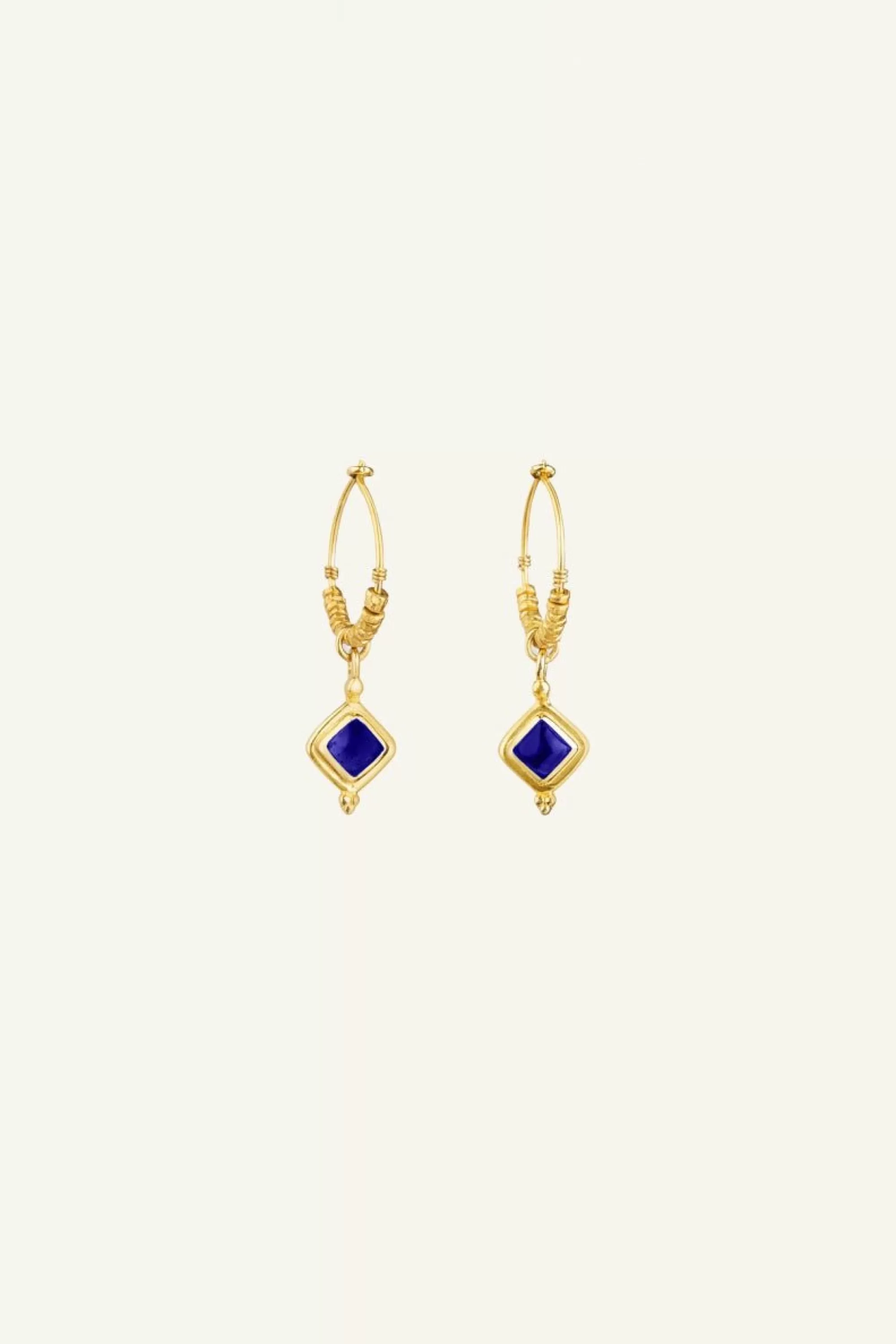 By bar Bo Earring Blue Shop