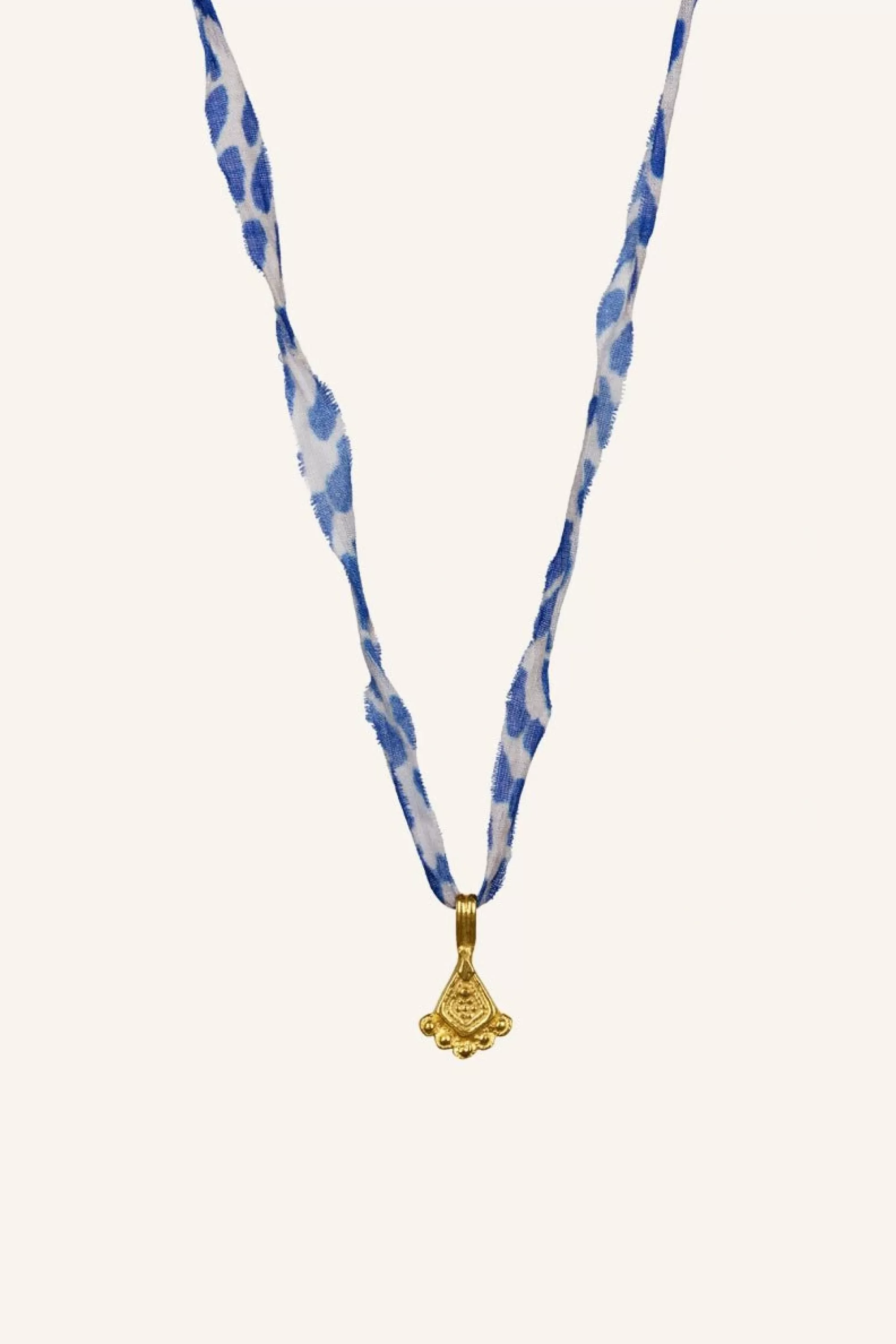 By bar Delhi Necklace Blue-Love-Print- Hot