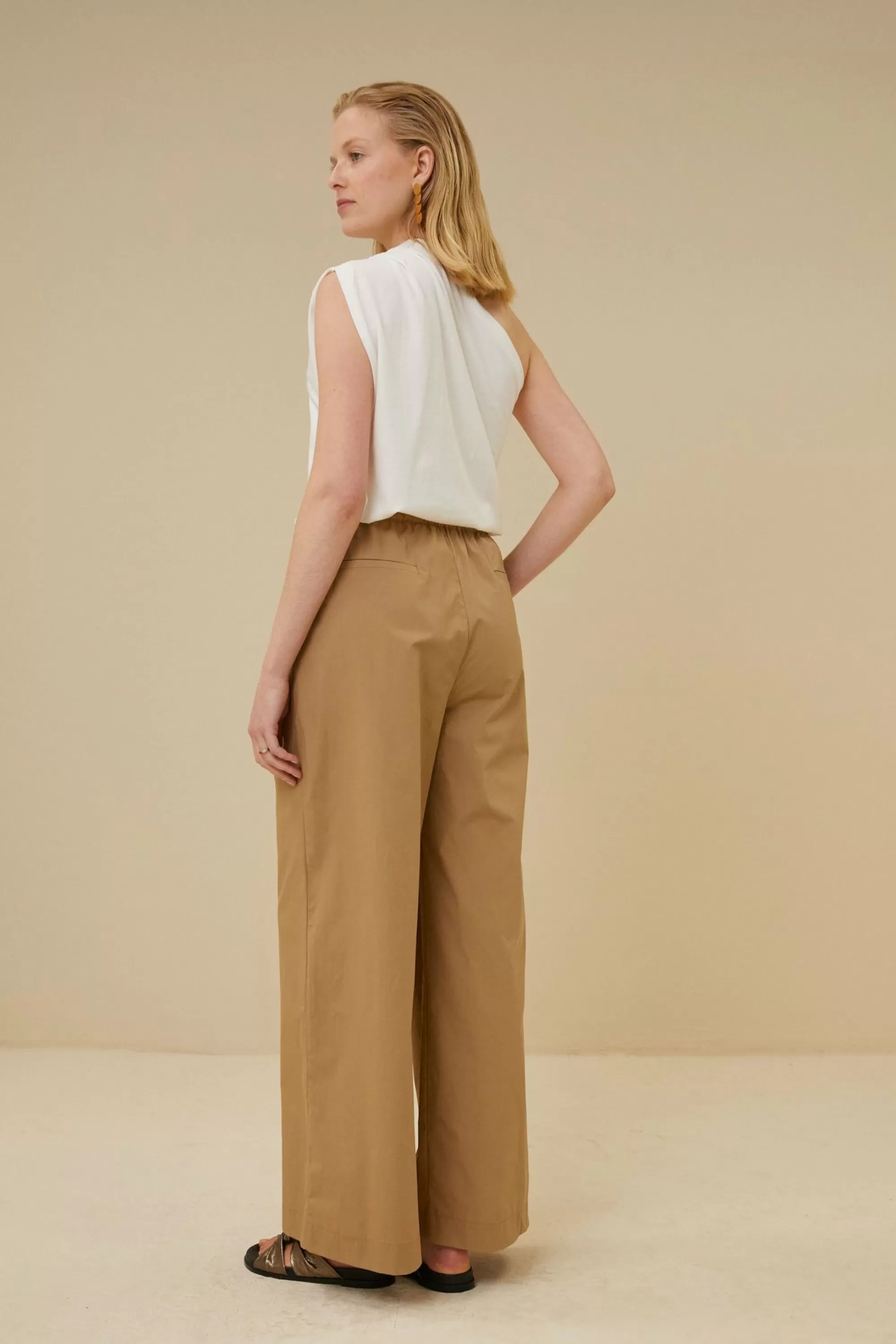 By bar Eli Poplin Pant Camel Discount