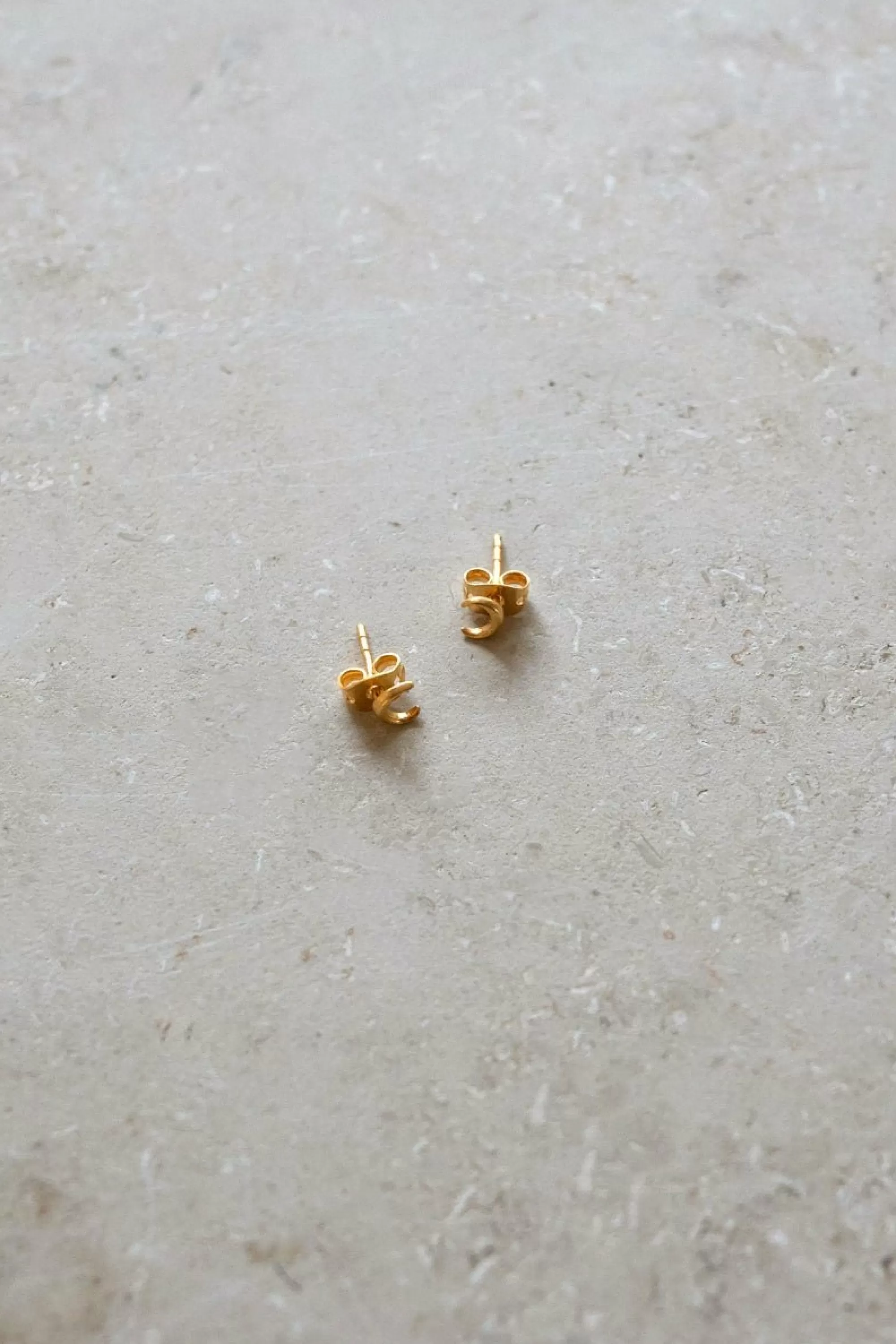 By bar Half Moon Earring Gold Store