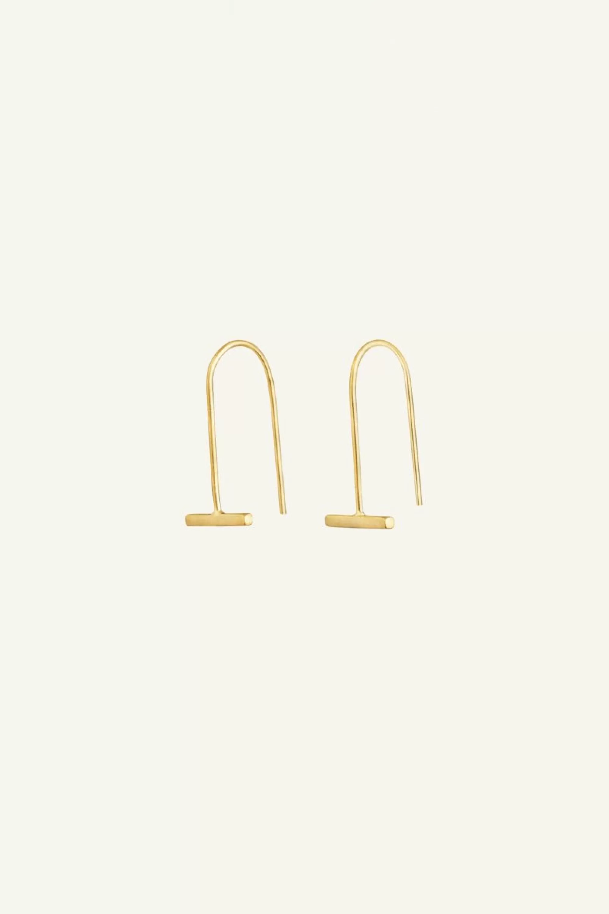 By bar Isa Earring Gold Flash Sale