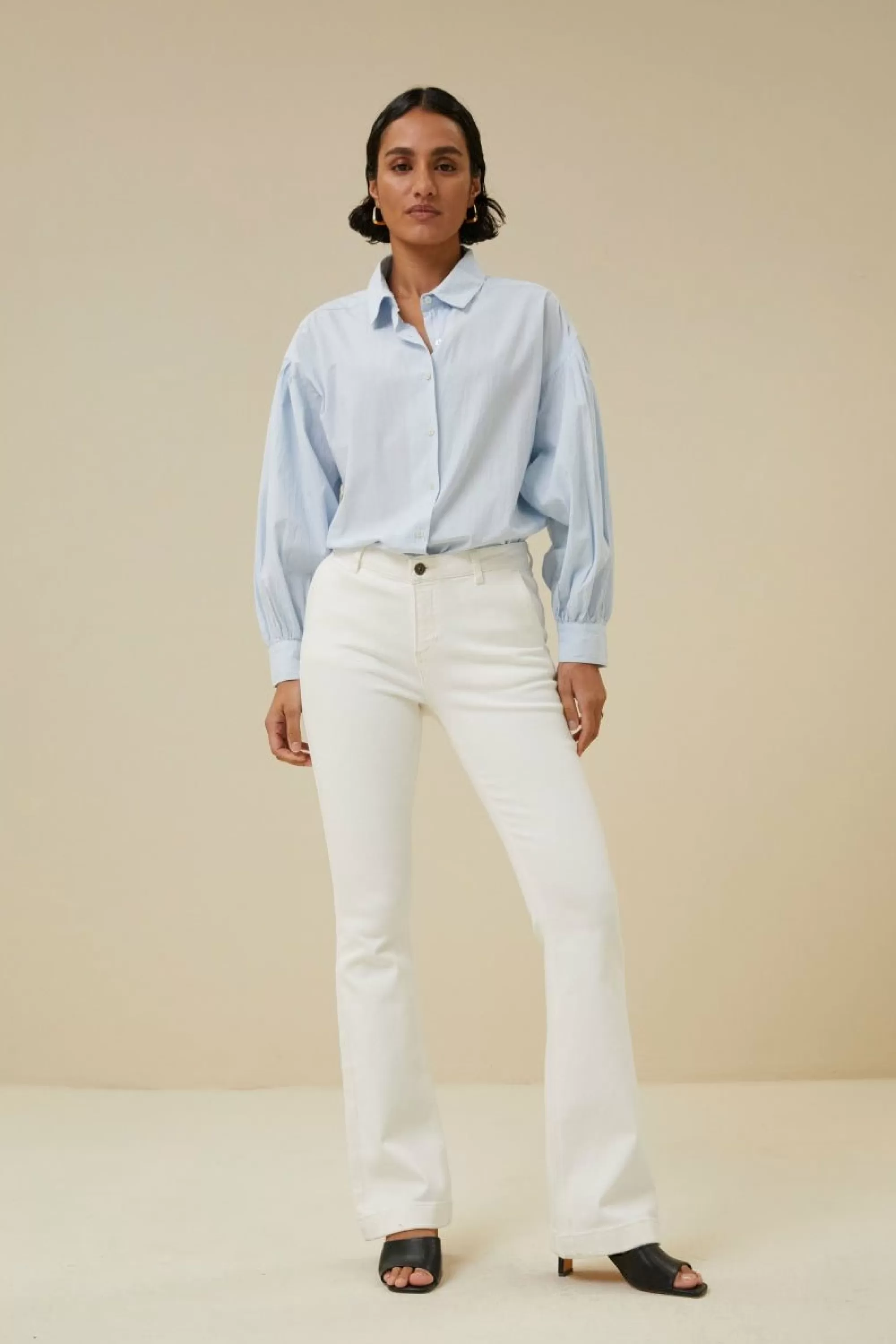 By bar Leila Pant Twill T Off-White Hot