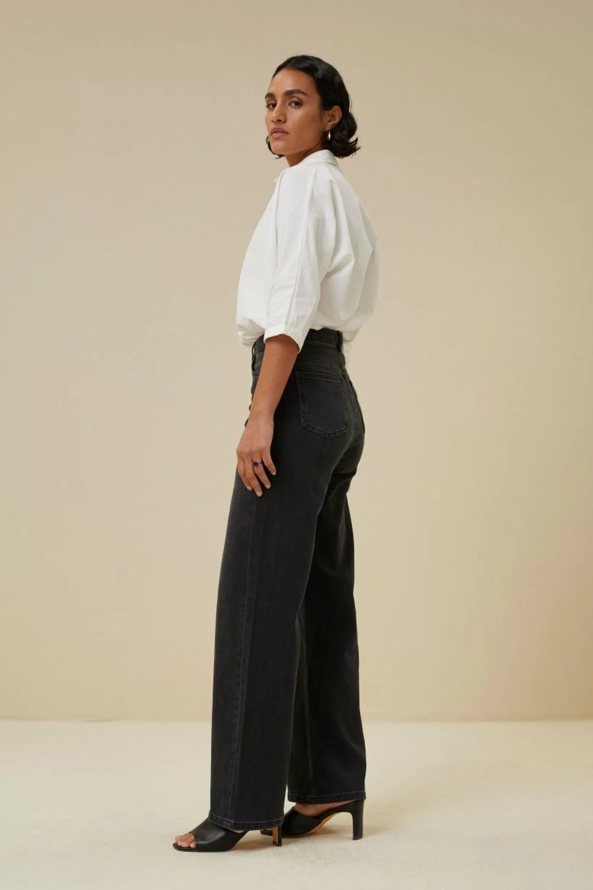 By bar Lina Pant Jet-Black Sale