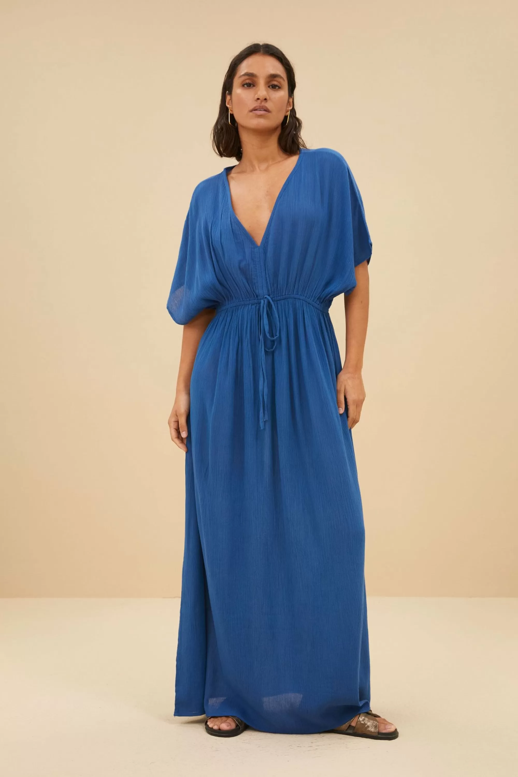 By bar Long Dress Kingsblue Shop