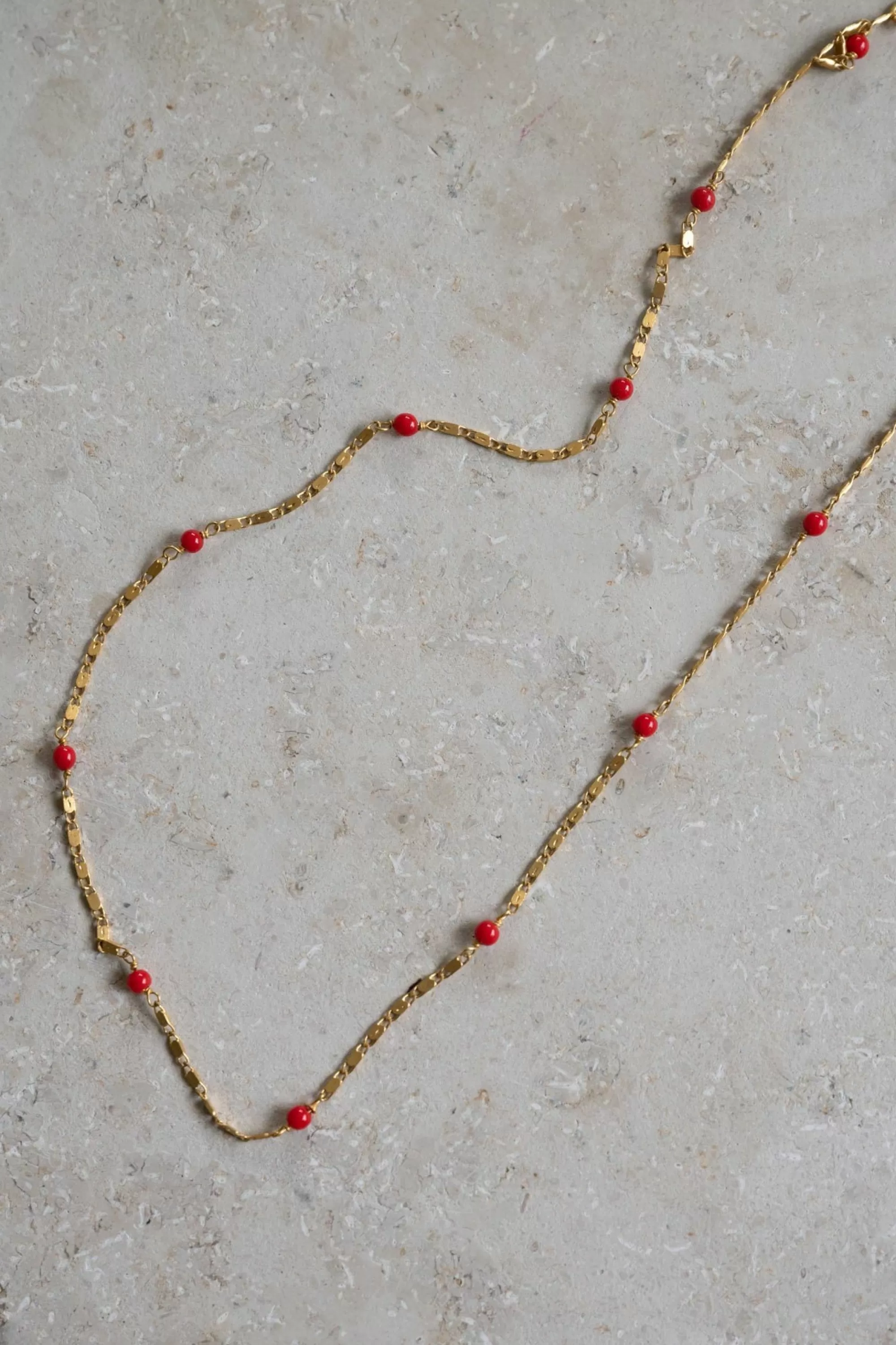 By bar Mees Necklace Candy-Red Best