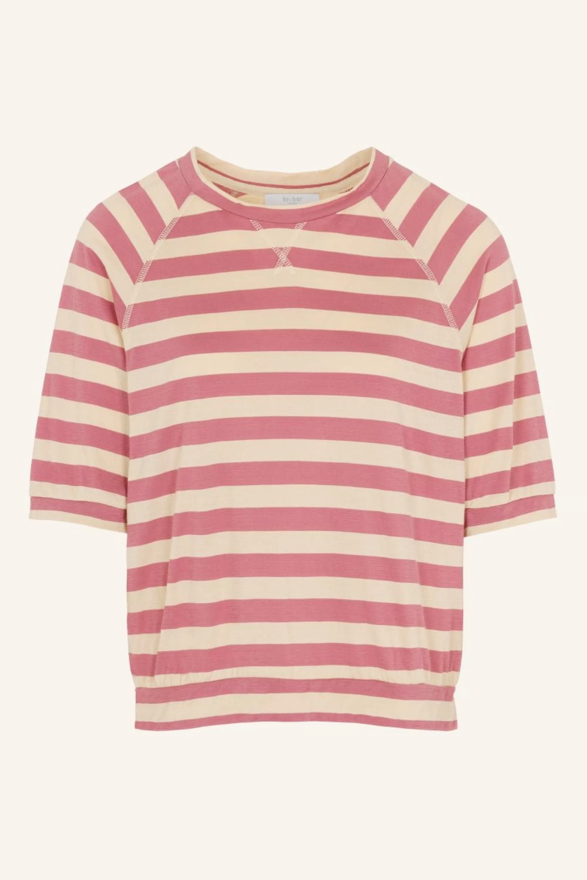 By bar Neva Big V Stripe Top Raspberry Best