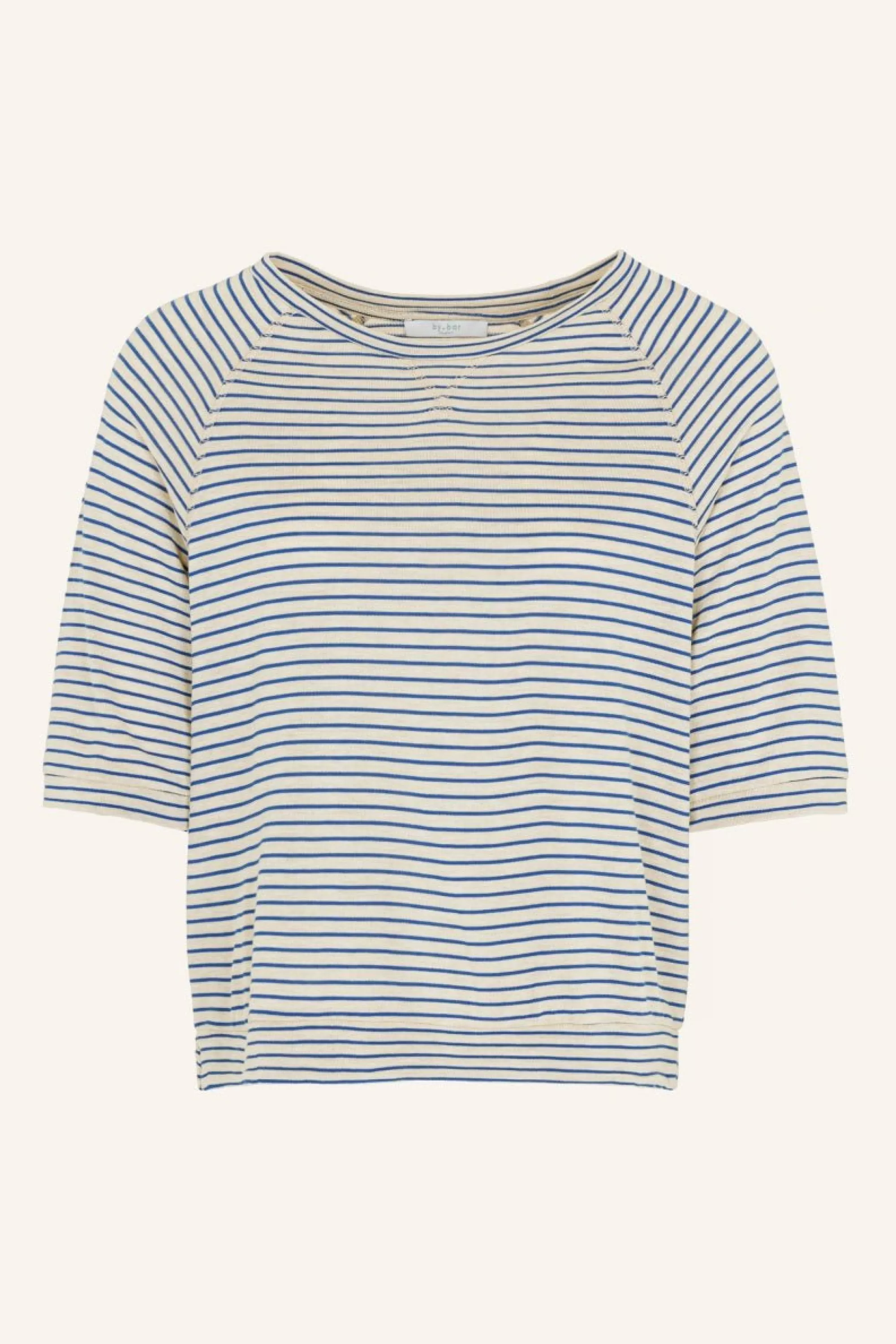 By bar Neva Small Stripe Top Kingsblue Hot