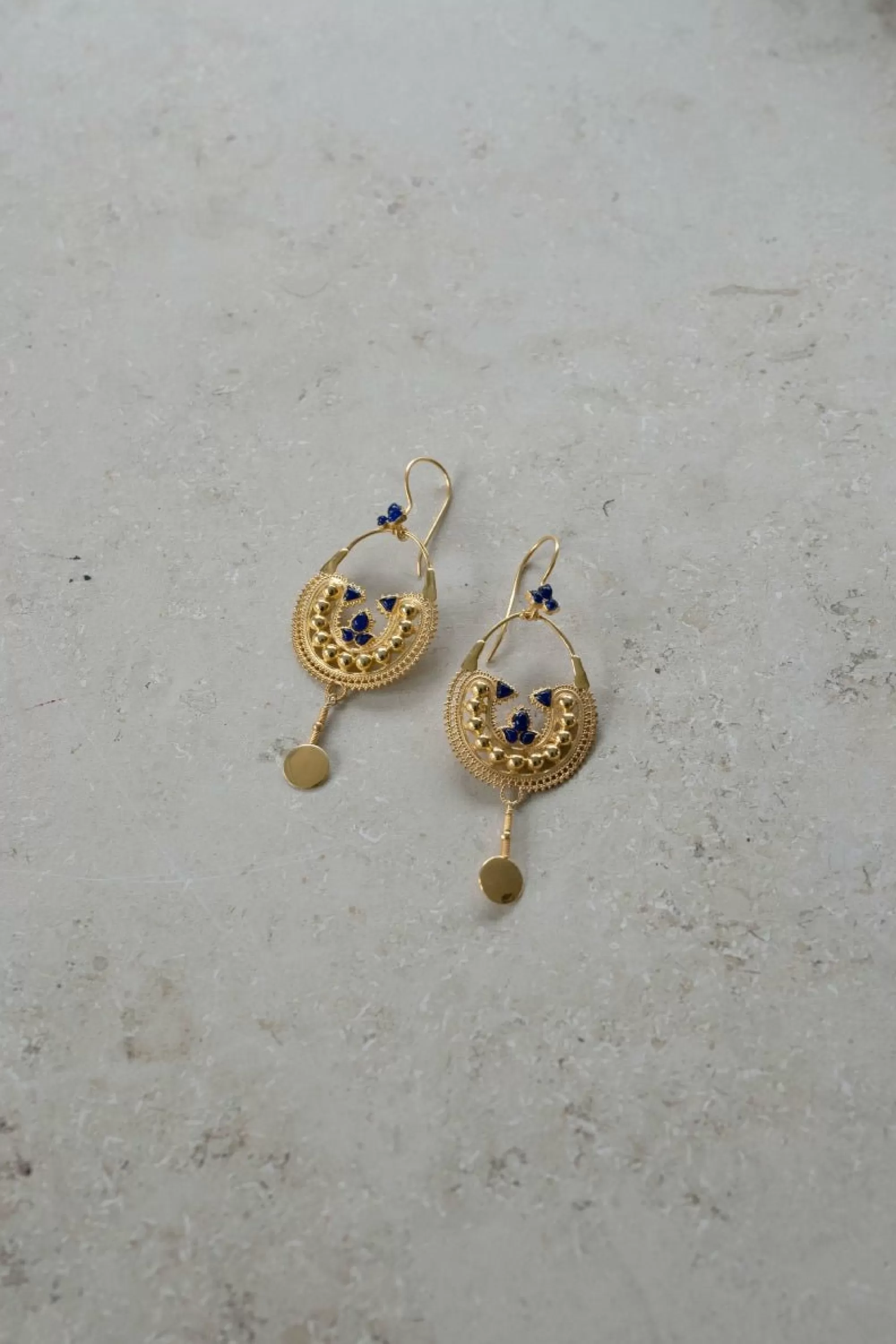 By bar Pd Art Earring Blue Shop