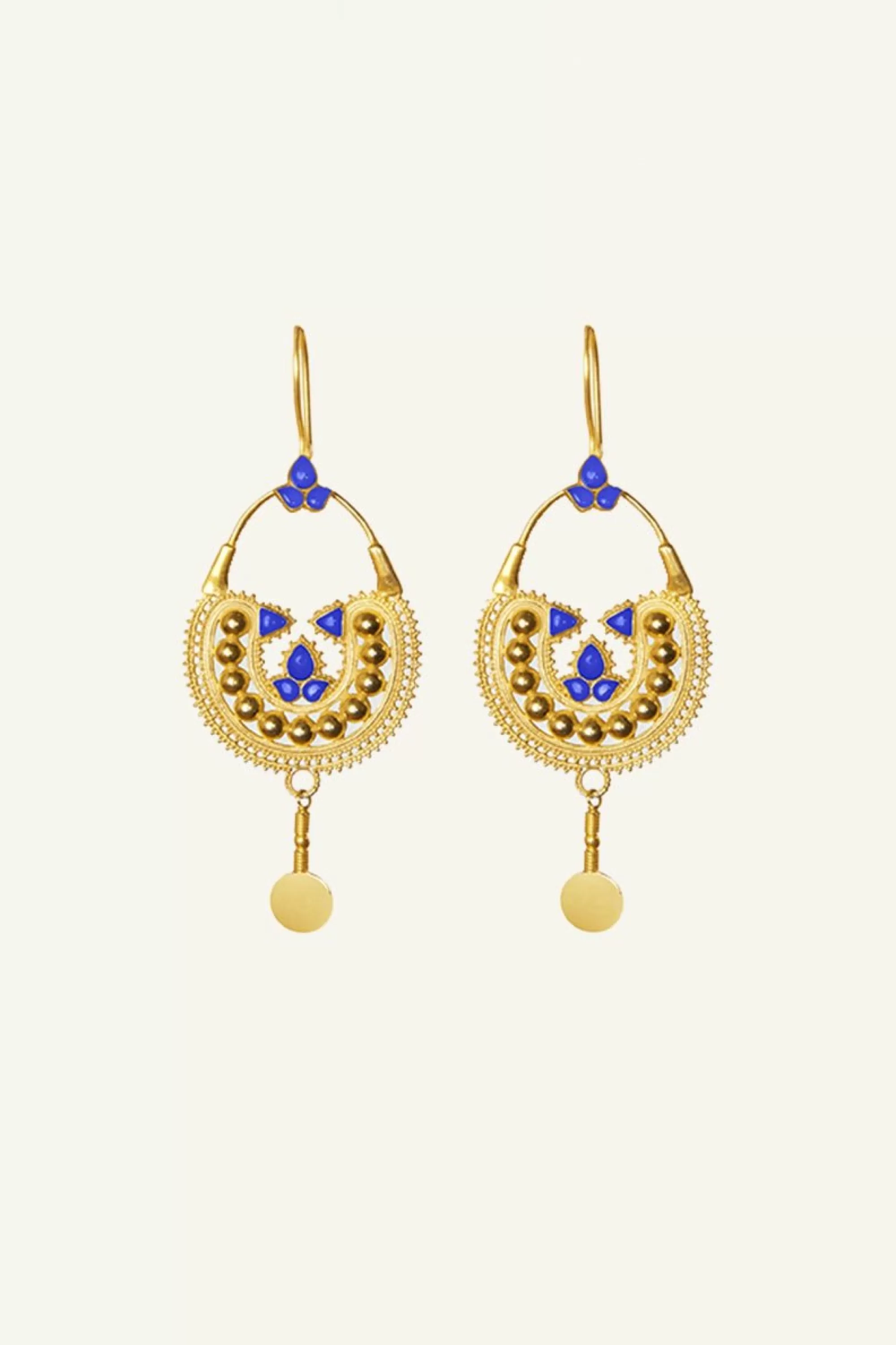 By bar Pd Art Earring Blue Shop