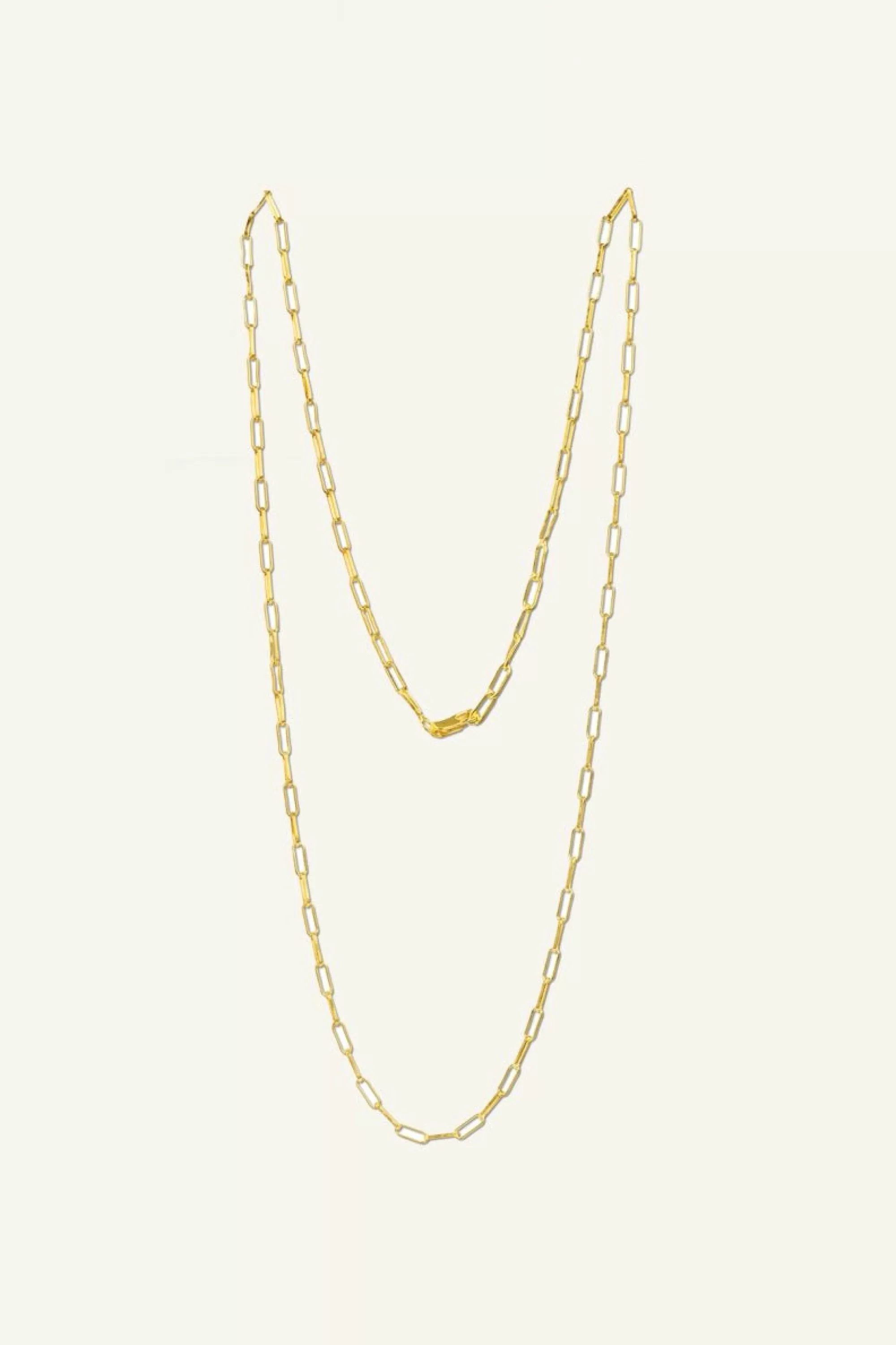 By bar Pd Chain Necklace Gold Cheap