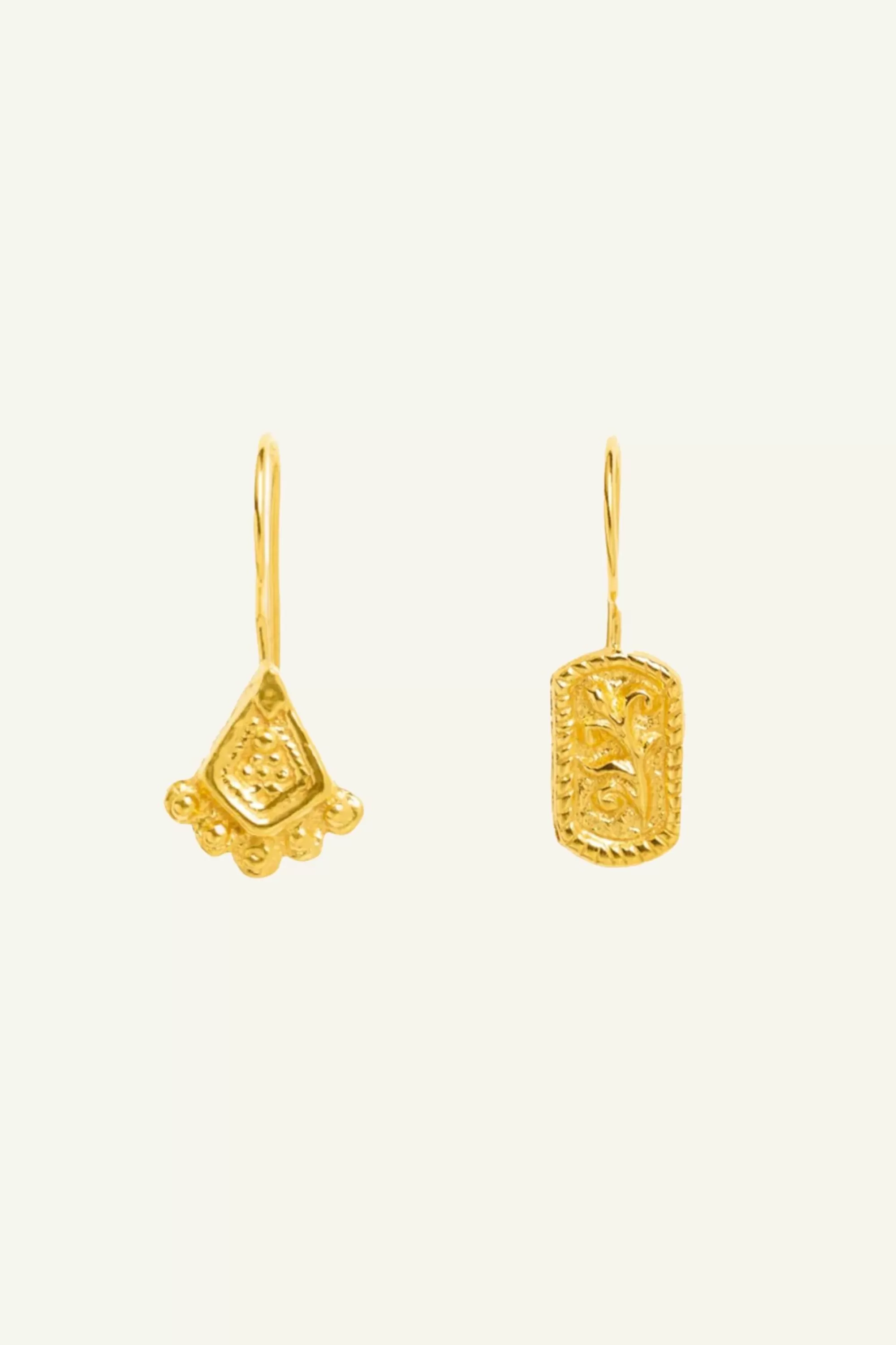 By bar Pd Jaipur Earring Set Gold Best