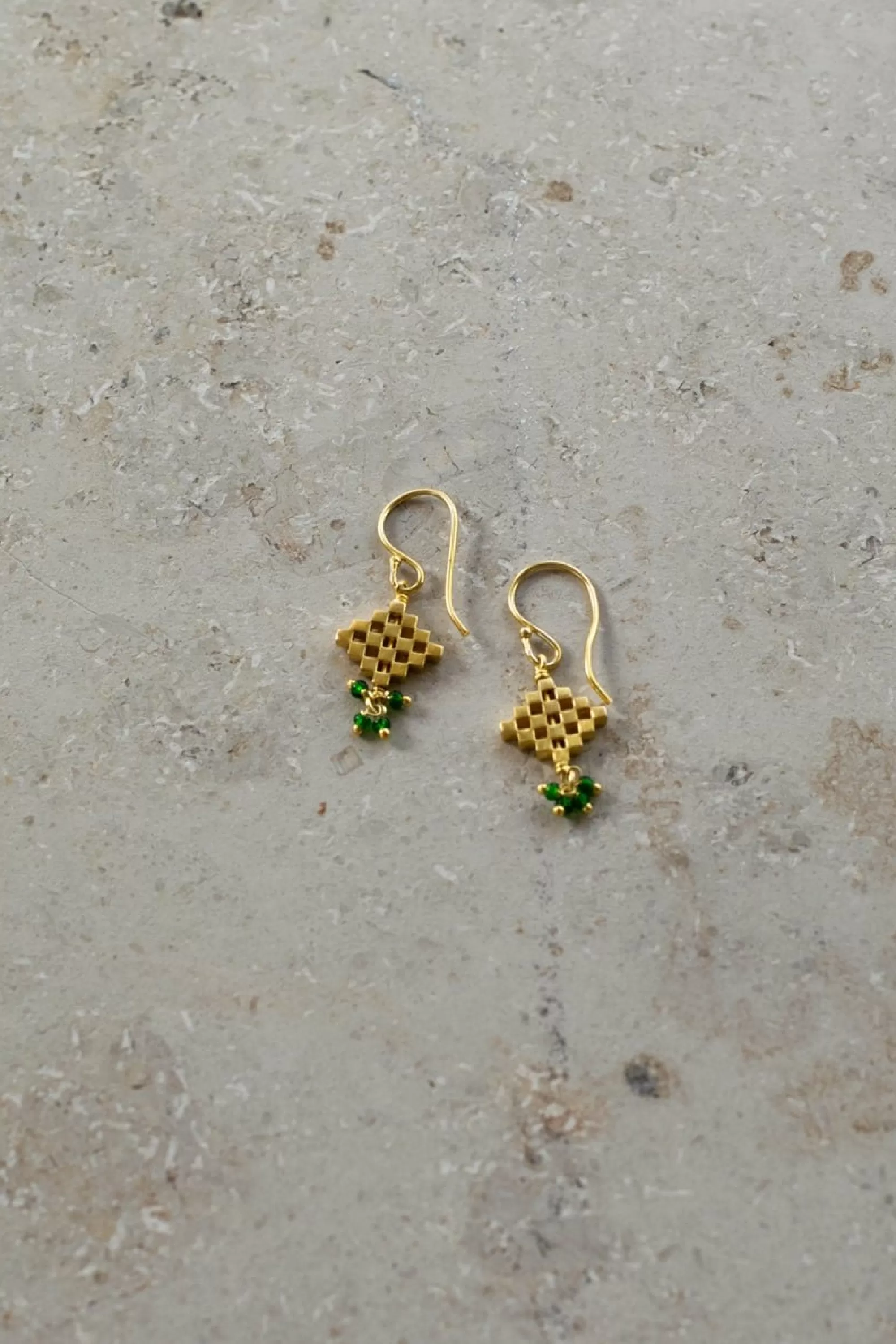 By bar Pd Liz Earring Green Clearance