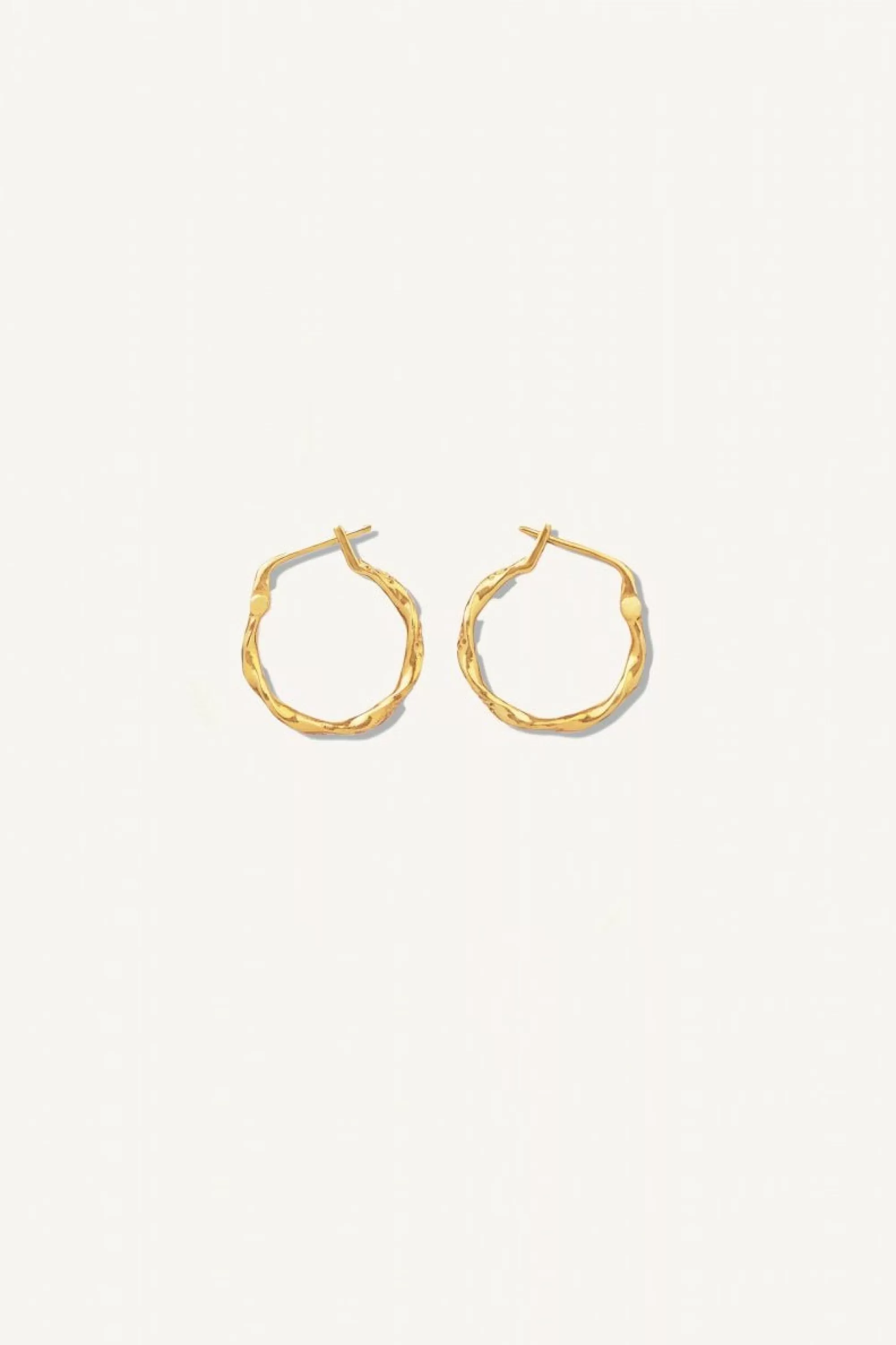 By bar Pd Mila Round Earring Gold Cheap