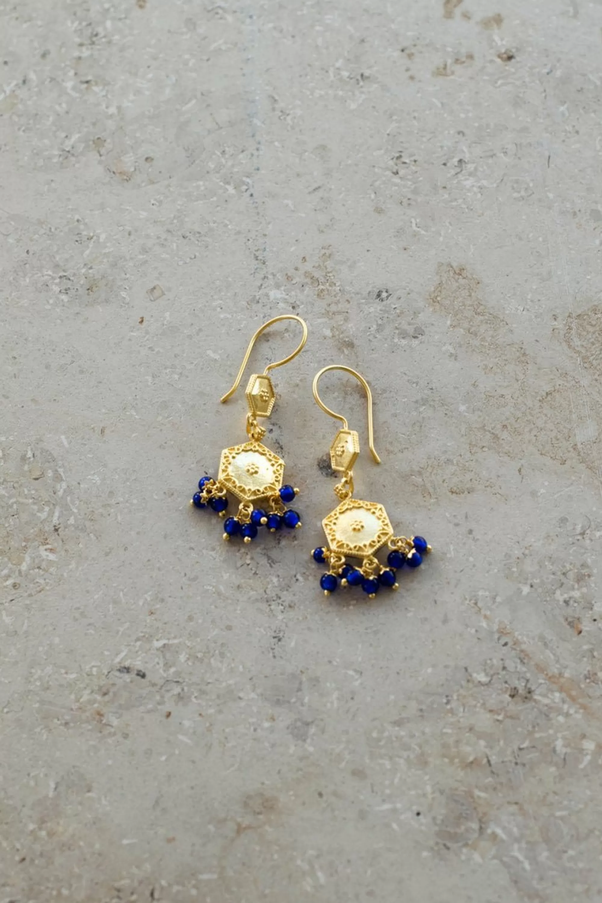 By bar Pd Royal Earring Blue New