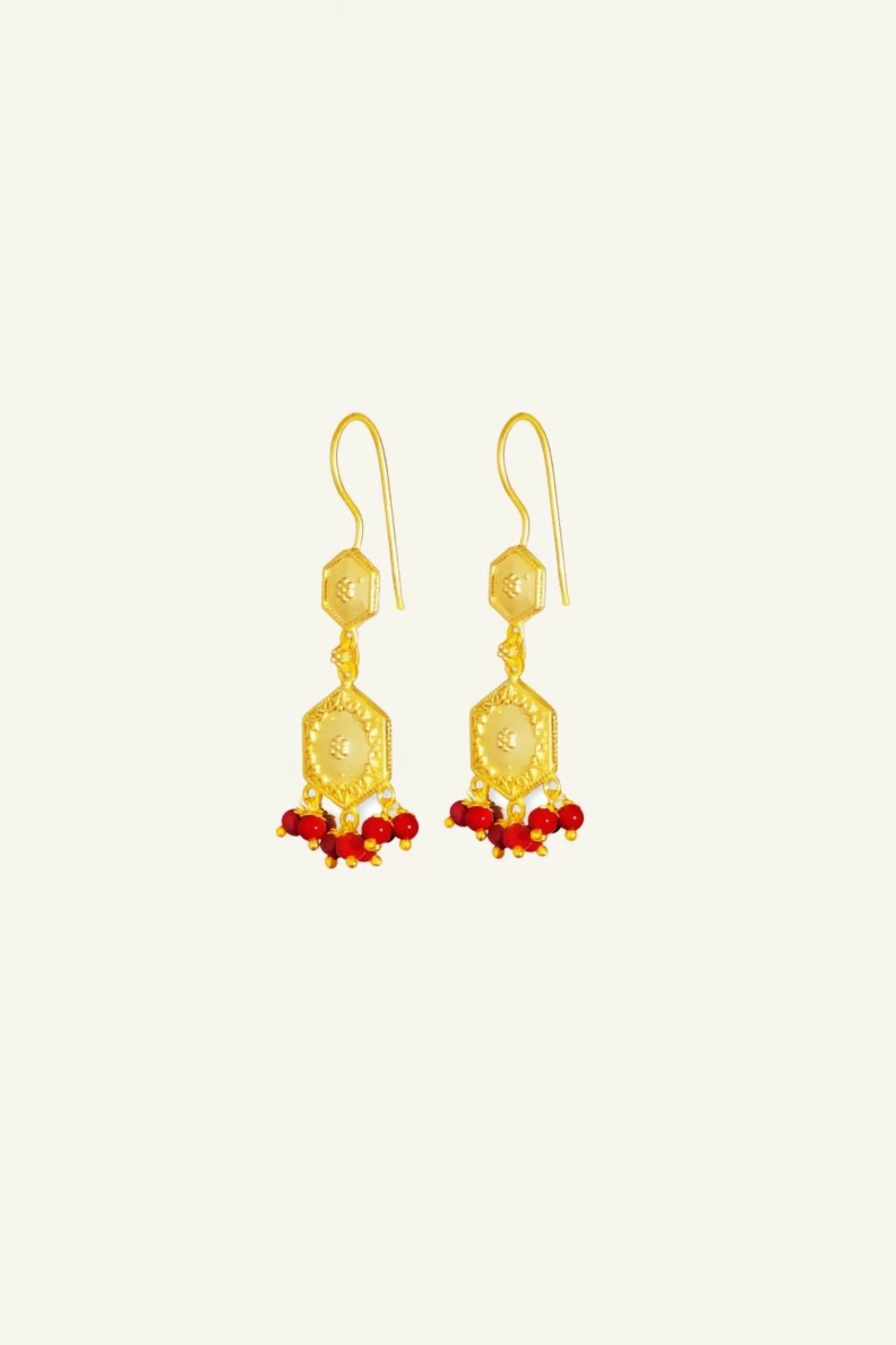 By bar Pd Royal Earring Red Shop