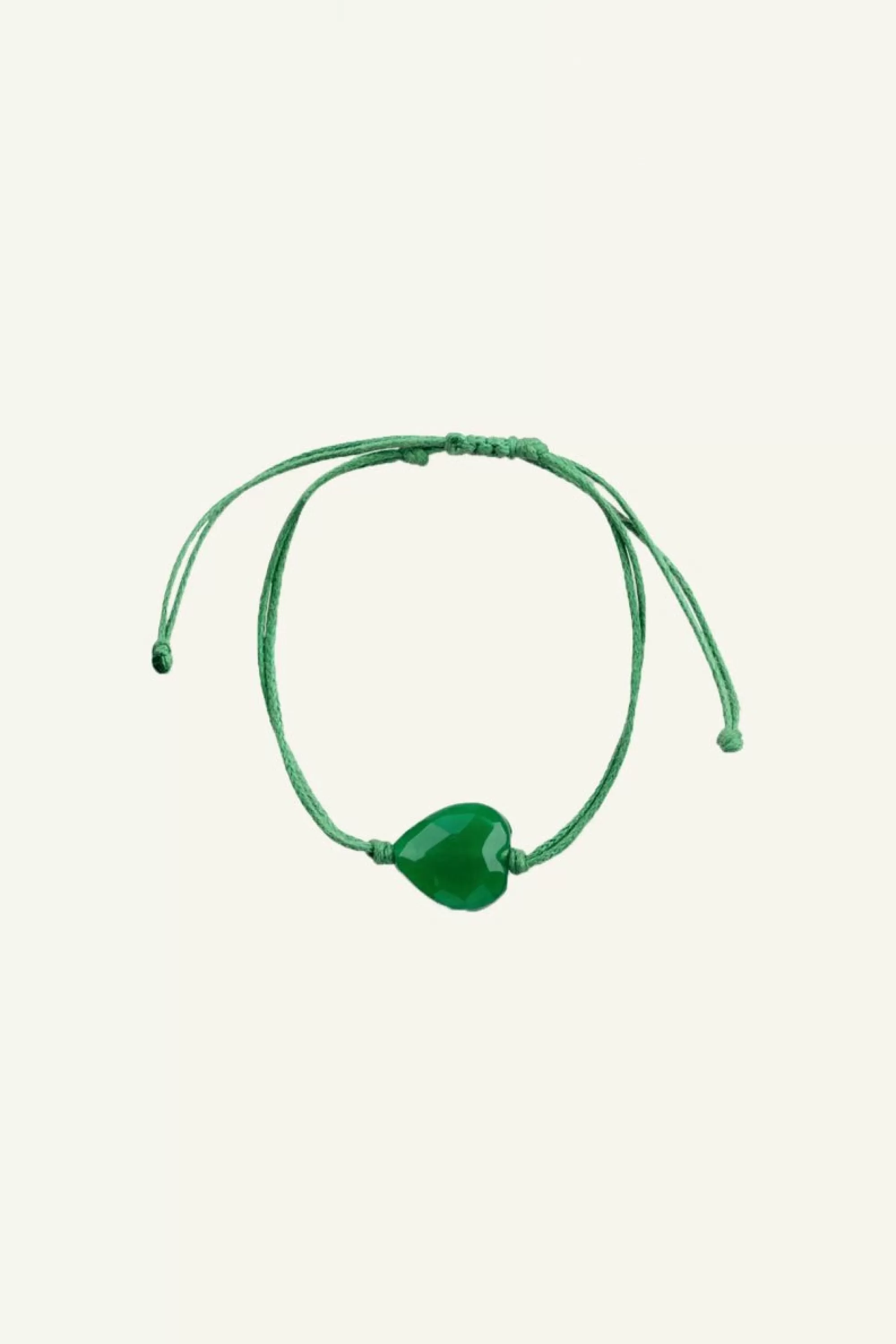 By bar Renee Heart Bracelet Emerald Cheap