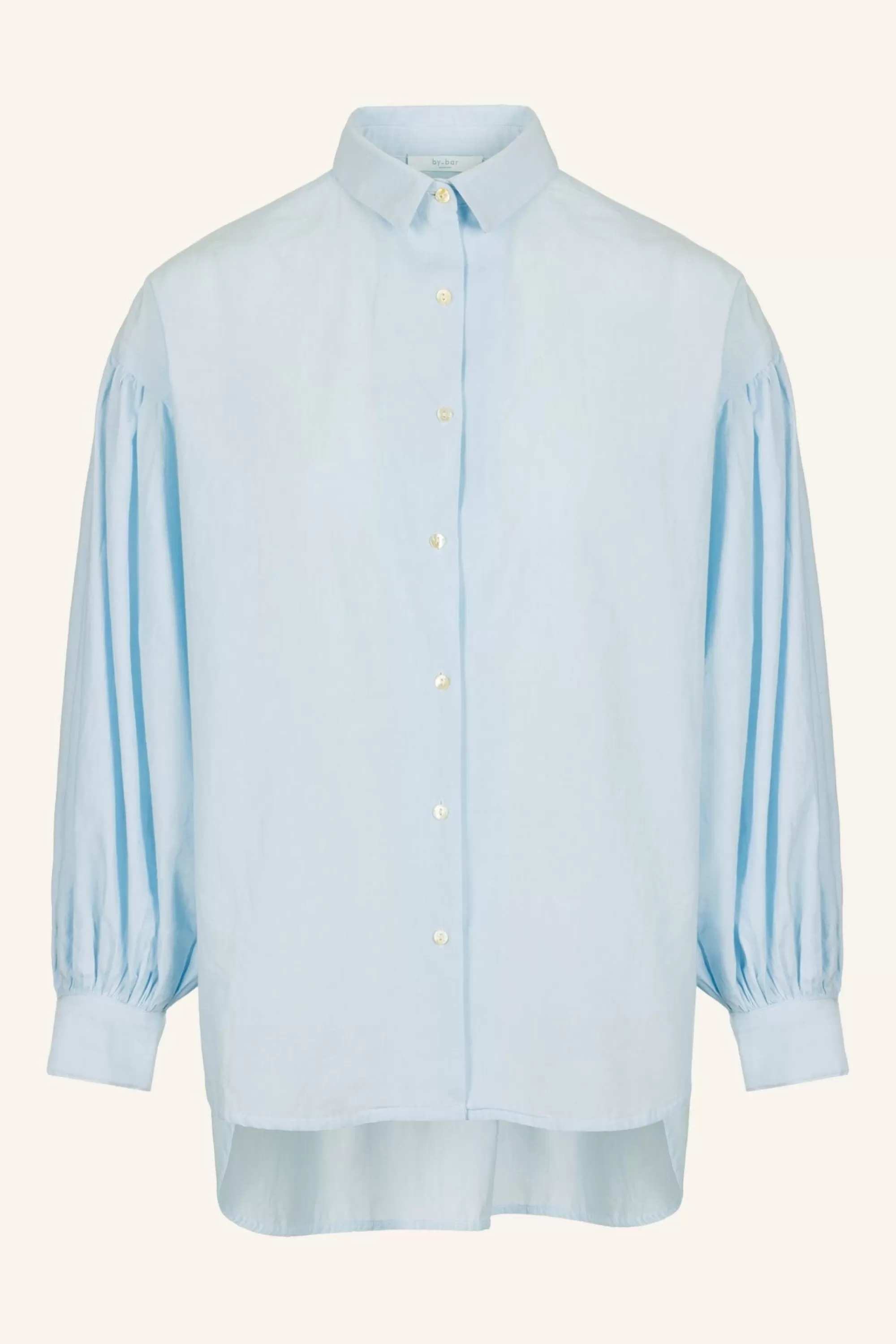 By bar Sarah Chambray Blouse Light-Blue Shop