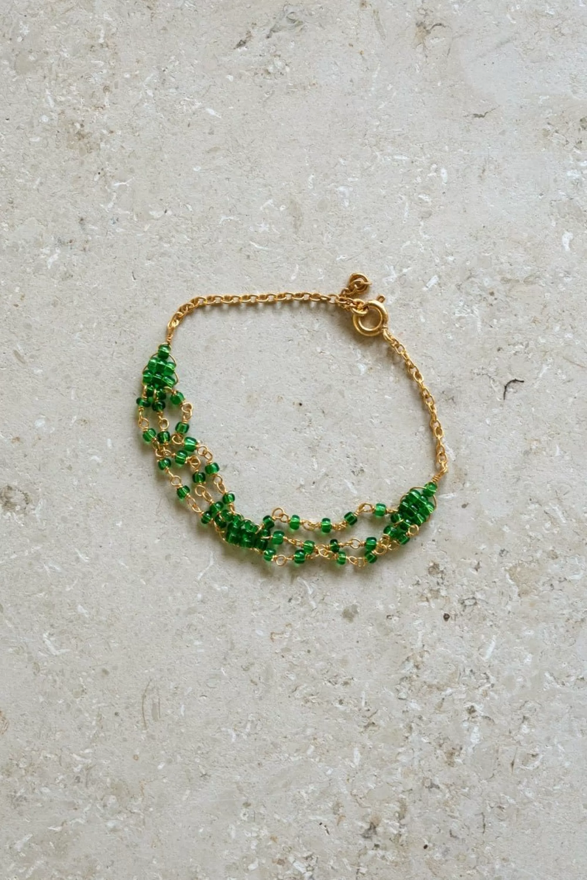 By bar Sterre Bracelet Green Hot