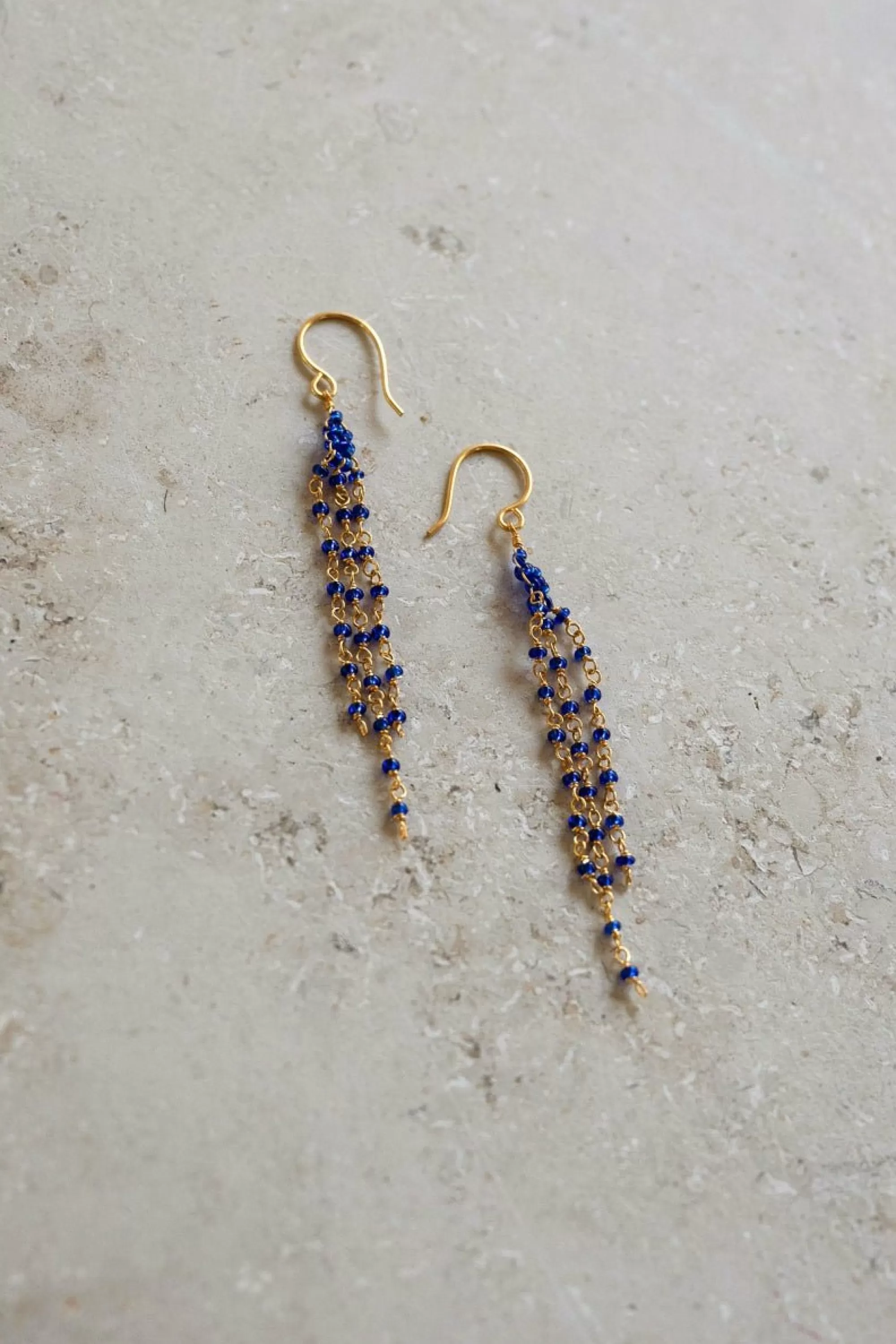 By bar Sterre Earring Blue Hot