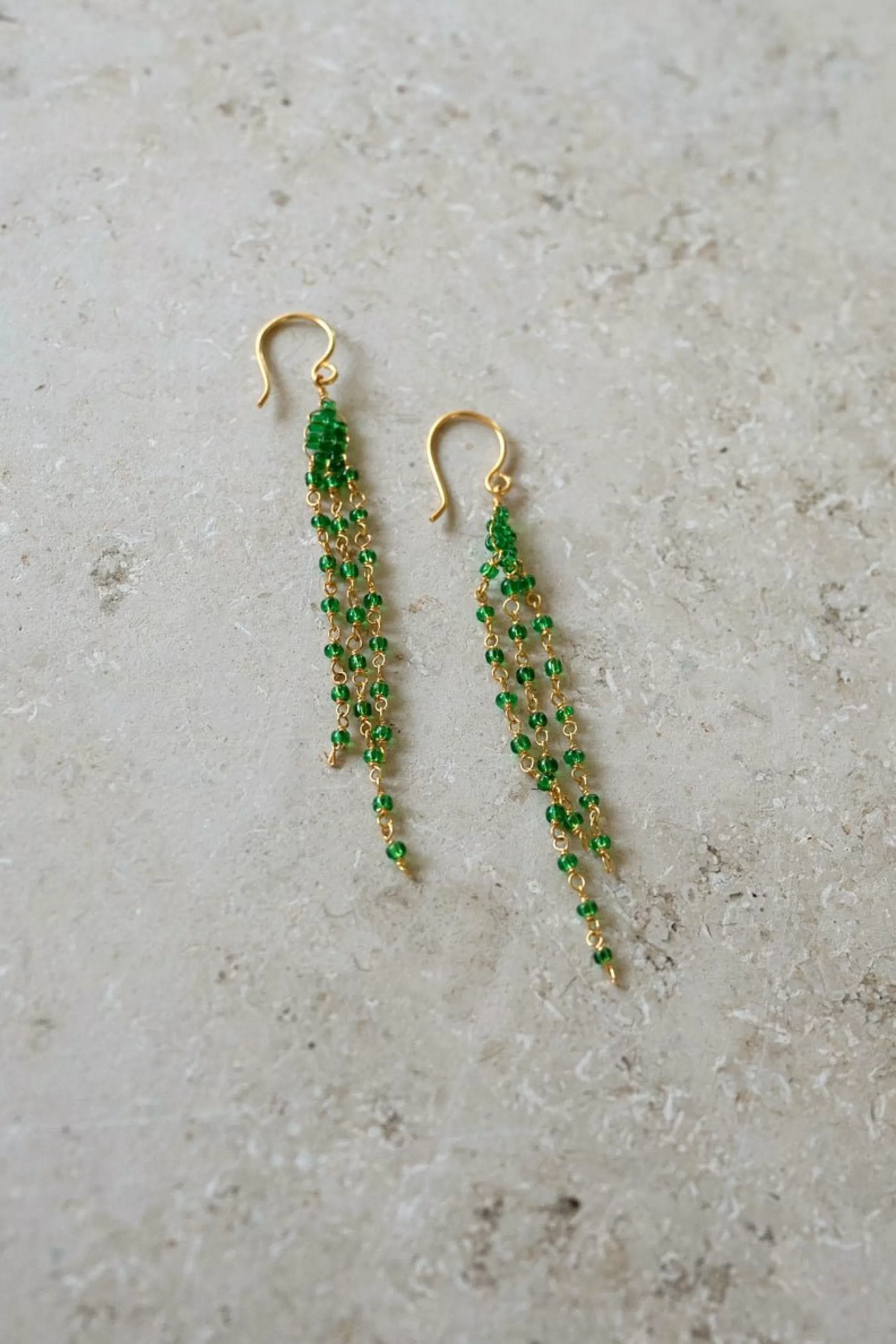 By bar Sterre Earring Green Cheap