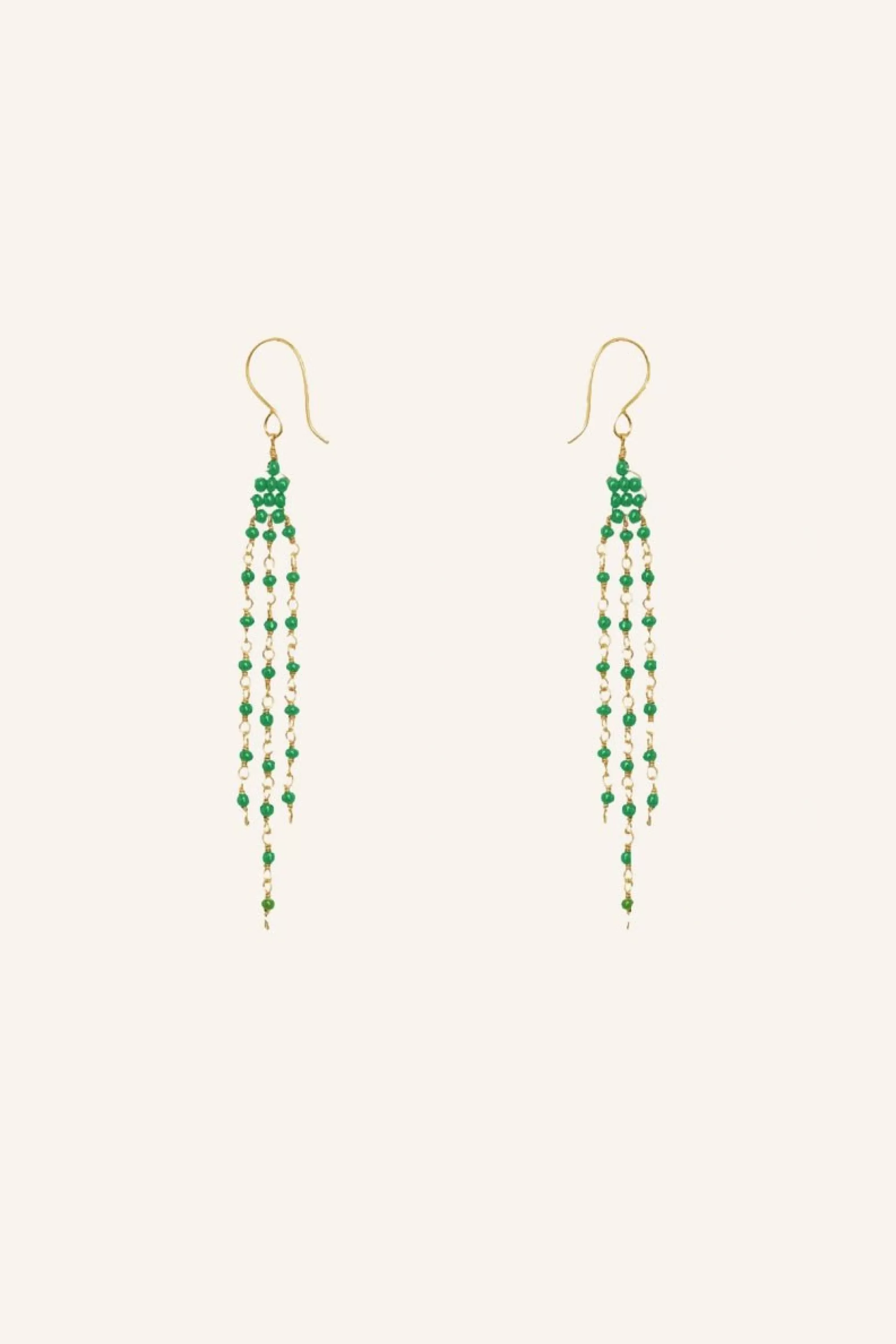 By bar Sterre Earring Green Cheap