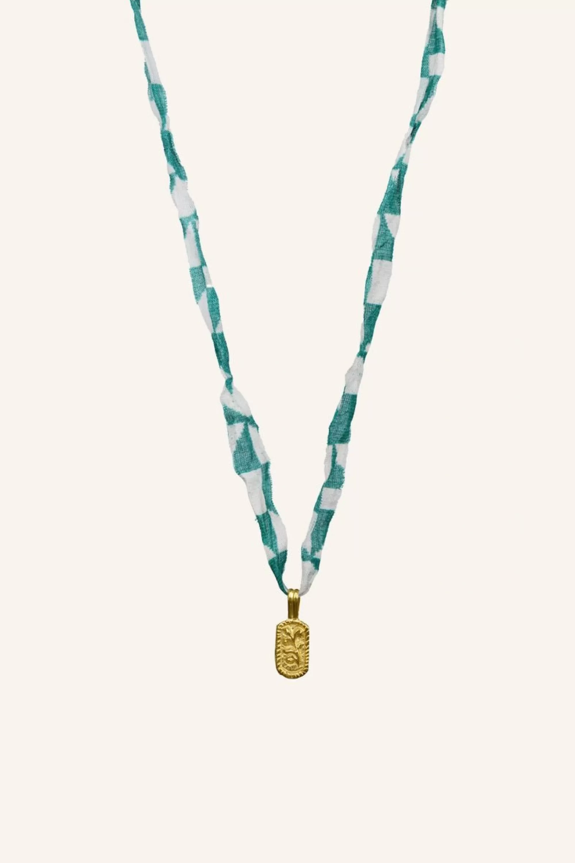 By bar Varanasi Necklace Graphic-Green-Print- Best