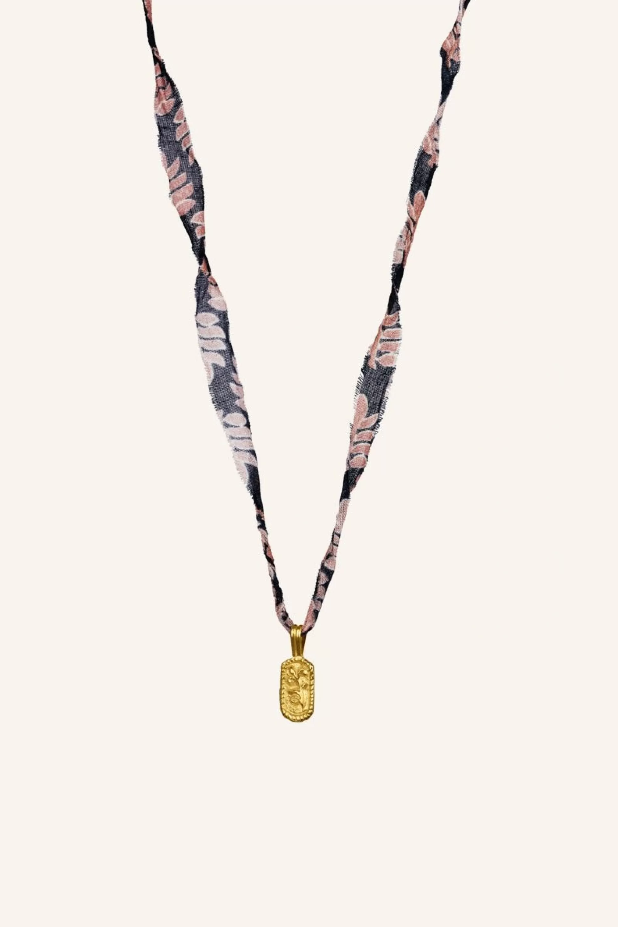 By bar Varanasi Necklace Leaf-Print Best Sale