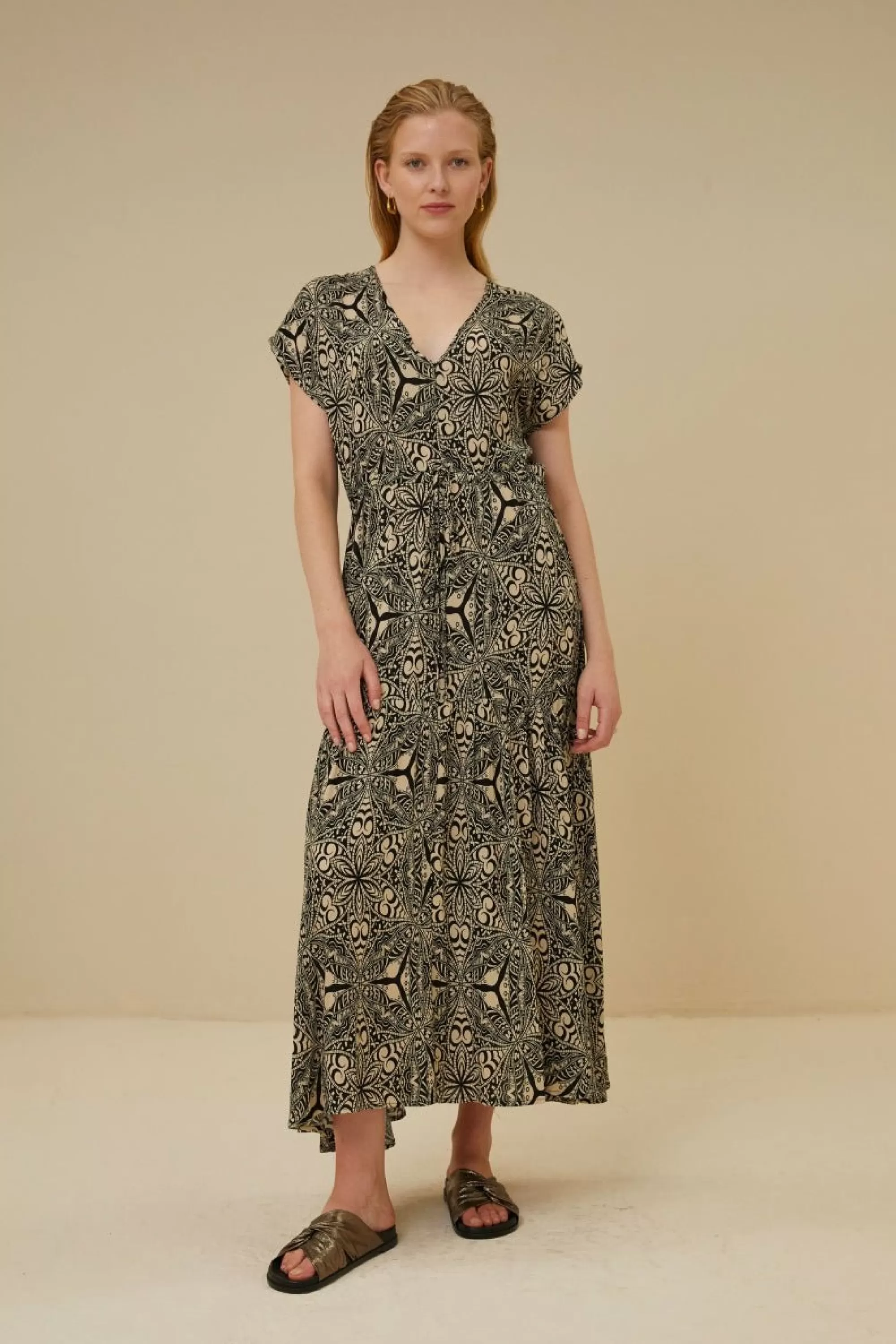 By bar Viona Cartouche Dress Cartouche-Print Best Sale