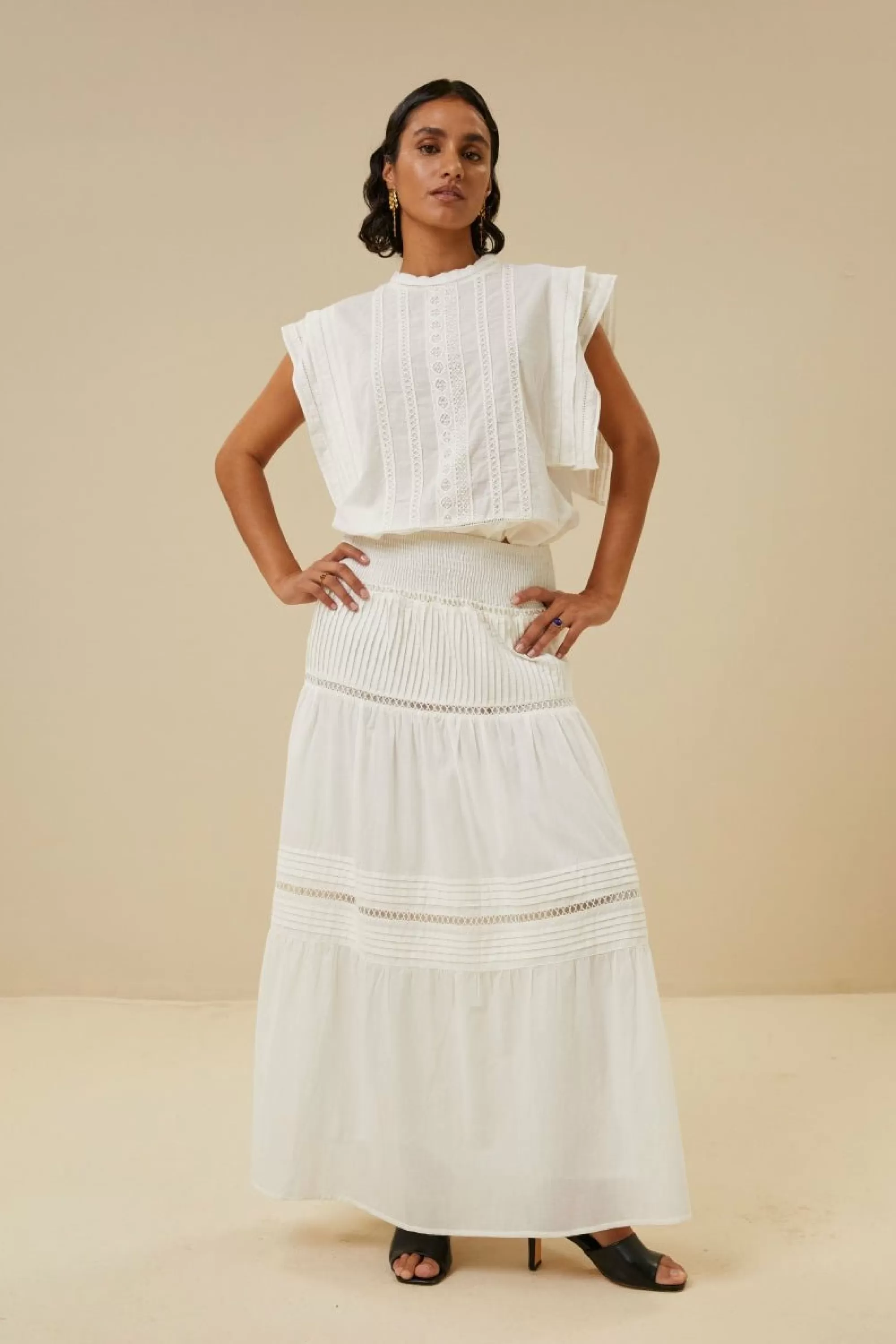 By bar Xena Skirt Off-White Best Sale